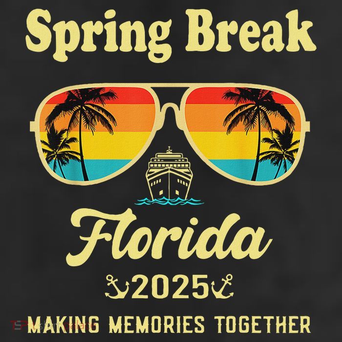 Spring Break Florida 2025 11oz C Handle Ceramic Mug