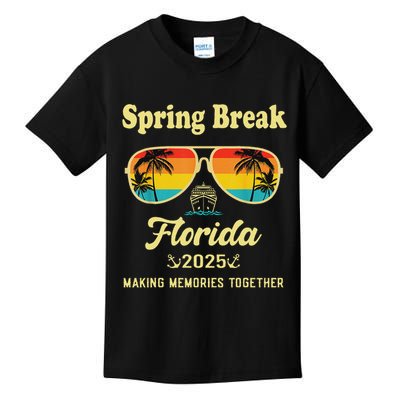 Spring Break Florida 2025 Kids T-Shirt