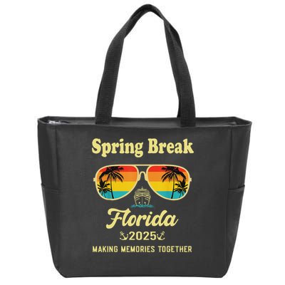 Spring Break Florida 2025 Zip Tote Bag