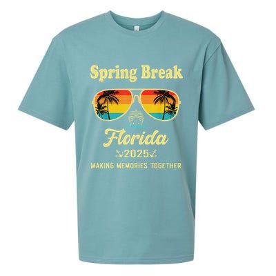 Spring Break Florida 2025 Sueded Cloud Jersey T-Shirt