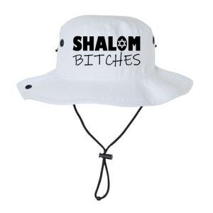 Shalom Bitches Funny Hebrew Jewish Gift Legacy Cool Fit Booney Bucket Hat