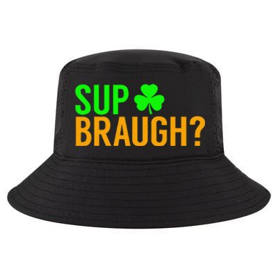 Sup Braugh Funny St Patricks Day Costume Pun Women Cool Comfort Performance Bucket Hat