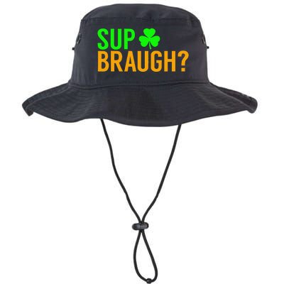 Sup Braugh Funny St Patricks Day Costume Pun Women Legacy Cool Fit Booney Bucket Hat