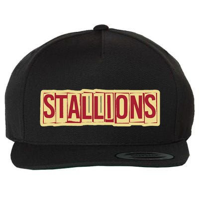 Stallions Birmingham Football Tailgate Wool Snapback Cap