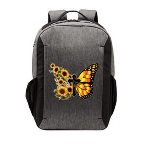 Sunflower Butterfly Faith Vector Backpack