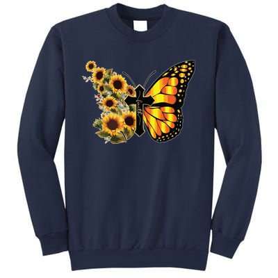 Sunflower Butterfly Faith Sweatshirt