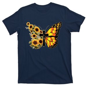 Sunflower Butterfly Faith T-Shirt