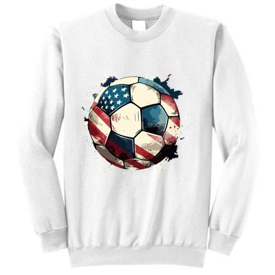 Soccer Ball Flag Hoodie Sweatshirt