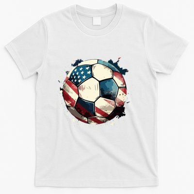 Soccer Ball Flag Hoodie T-Shirt
