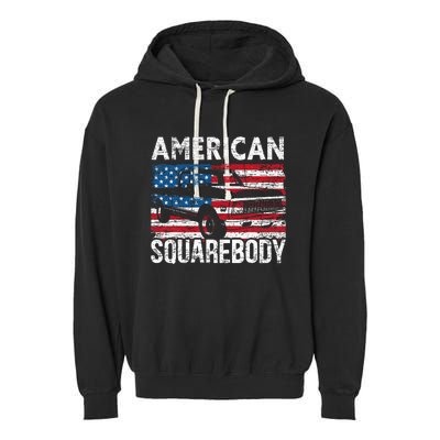 Square Body For A Old Pickup Truck Lovers Garment-Dyed Fleece Hoodie