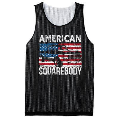 Square Body For A Old Pickup Truck Lovers Mesh Reversible Basketball Jersey Tank