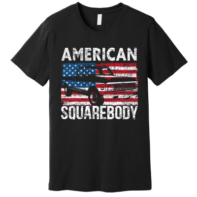 Square Body For A Old Pickup Truck Lovers Premium T-Shirt