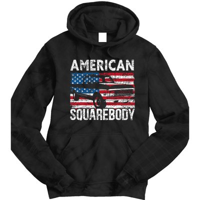 Square Body For A Old Pickup Truck Lovers Tie Dye Hoodie