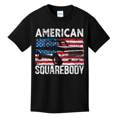 Square Body For A Old Pickup Truck Lovers Kids T-Shirt