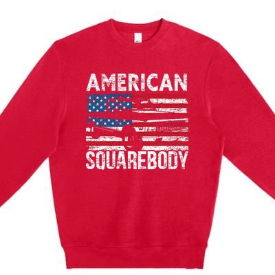 Square Body For A Old Pickup Truck Lovers Premium Crewneck Sweatshirt