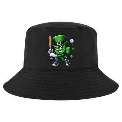 Shamrock Baseball Funny St Patricks Day Cool Comfort Performance Bucket Hat