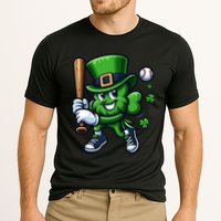 Shamrock Baseball Funny St Patricks Day Cooling Performance Crew T-Shirt