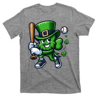 Shamrock Baseball Funny St Patricks Day T-Shirt