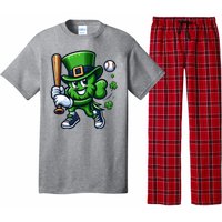 Shamrock Baseball Funny St Patricks Day Pajama Set