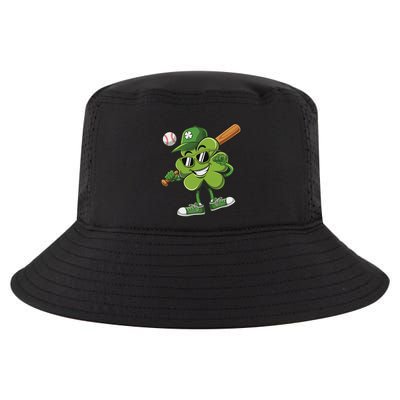Shamrock Baseball Funny St Patricks Day Cool Comfort Performance Bucket Hat