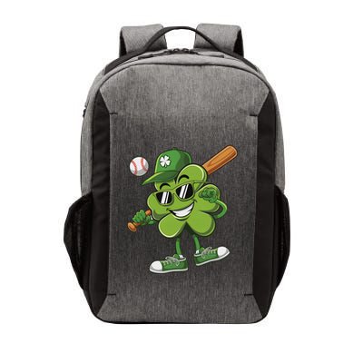 Shamrock Baseball Funny St Patricks Day Vector Backpack
