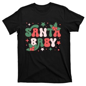 Santa Baby Festive Holiday Graphic T-Shirt