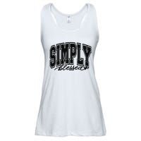 Simply Blessed Faith Christian Religious Jesus Ladies Essential Flowy Tank