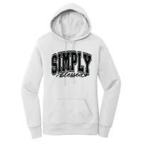 Simply Blessed Faith Christian Religious Jesus Women's Pullover Hoodie