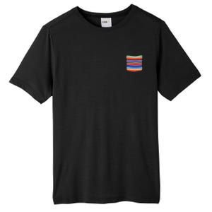 Serape Blanket Fake Pocket For Mexican Fiesta Tall Fusion ChromaSoft Performance T-Shirt