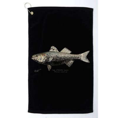 Striped Bass Fishing Golf Towel