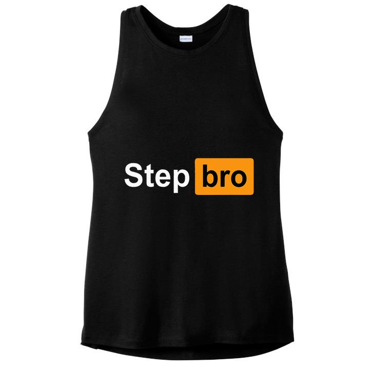 Step Bro Funny Adult Costume Ladies PosiCharge Tri-Blend Wicking Tank