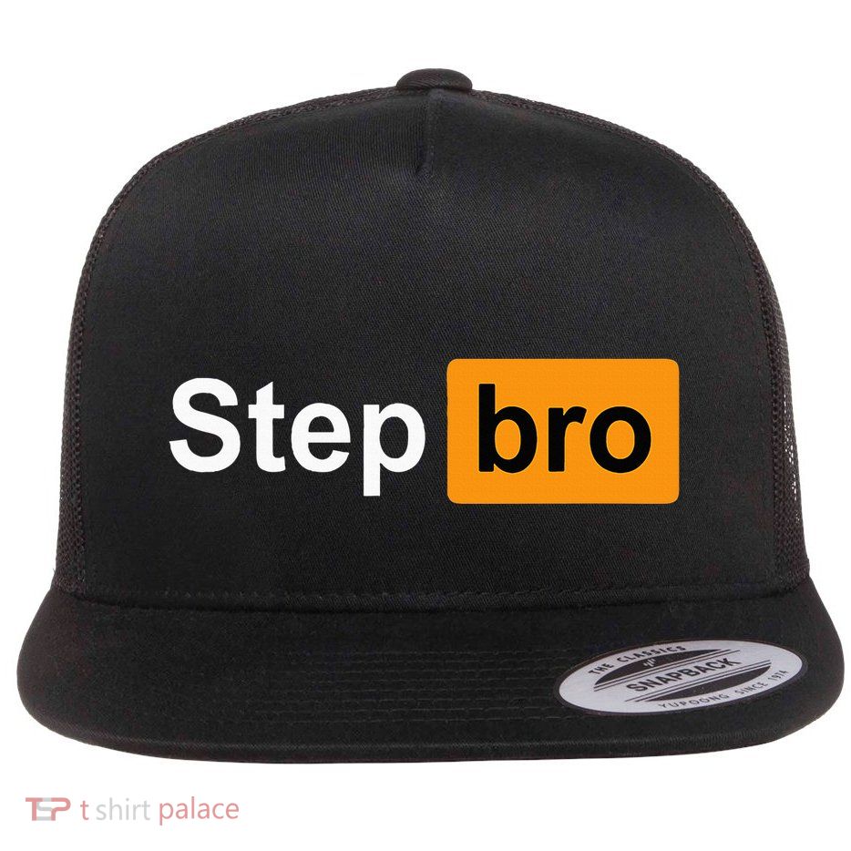 Step Bro Funny Adult Costume Flatbill Hat