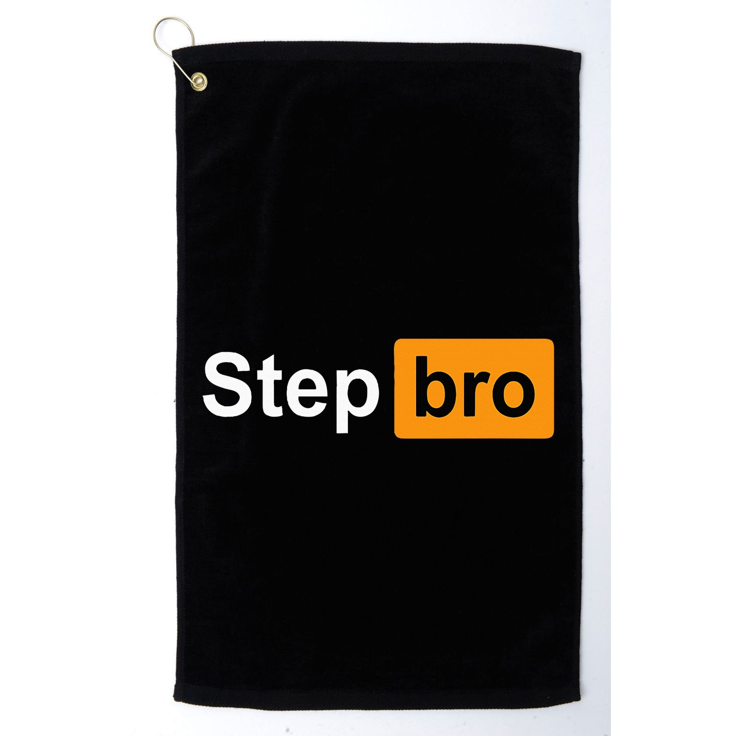 Step Bro Funny Adult Costume Golf Towel