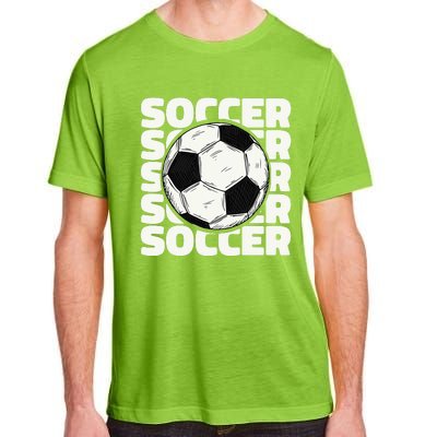 Soccer Ball Football Lover Sport Trending Adult ChromaSoft Performance T-Shirt