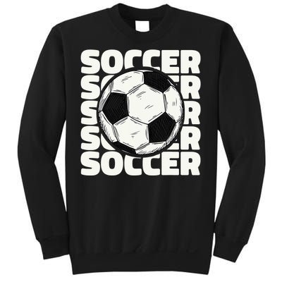 Soccer Ball Football Lover Sport Trending Sweatshirt