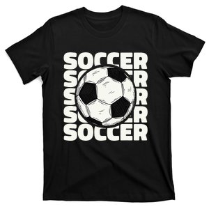 Soccer Ball Football Lover Sport Trending T-Shirt