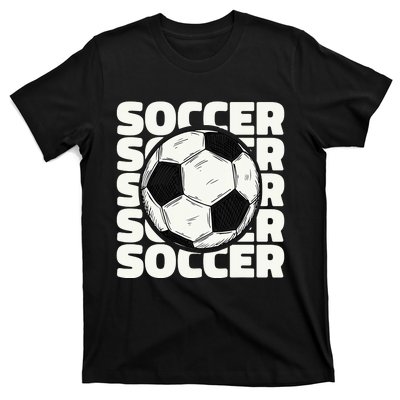 Soccer Ball Football Lover Sport Trending T-Shirt