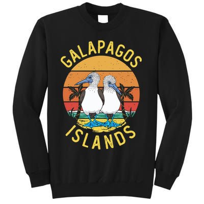 Seabirds Blue Footed Booby Bird Galapagos Island Sweatshirt