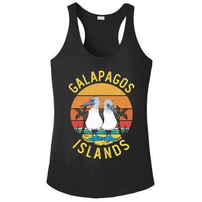 Seabirds Blue Footed Booby Bird Galapagos Island Ladies PosiCharge Competitor Racerback Tank