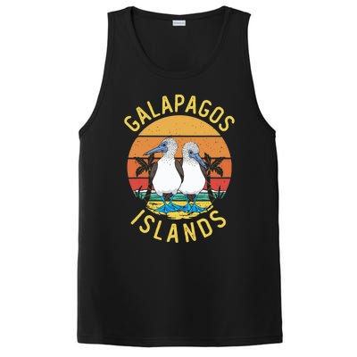 Seabirds Blue Footed Booby Bird Galapagos Island PosiCharge Competitor Tank