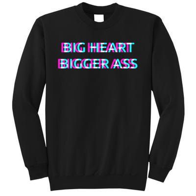 Sarcastic Booty Funny Humor Curvy Sweatshirt