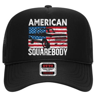 Square Body for a Old Chevy Pickup Truck Lovers High Crown Mesh Back Trucker Hat