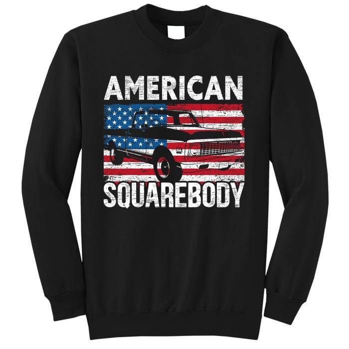 Square Body for a Old Chevy Pickup Truck Lovers Sweatshirt