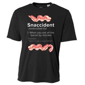 Snaccident Bacon For Bacon Lover Cooling Performance Crew T-Shirt