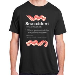 Snaccident Bacon For Bacon Lover Adult ChromaSoft Performance T-Shirt