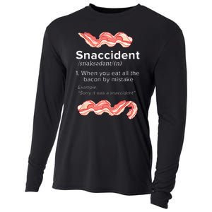 Snaccident Bacon For Bacon Lover Cooling Performance Long Sleeve Crew