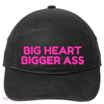 Sarcastic Booty Funny Humor Curvy 7-Panel Snapback Hat