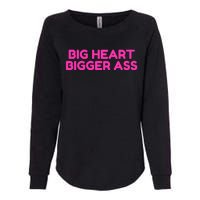 Sarcastic Booty Funny Humor Curvy Womens California Wash Sweatshirt