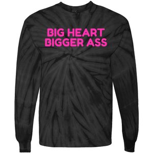 Sarcastic Booty Funny Humor Curvy Tie-Dye Long Sleeve Shirt