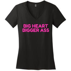 Sarcastic Booty Funny Humor Curvy Women's V-Neck T-Shirt